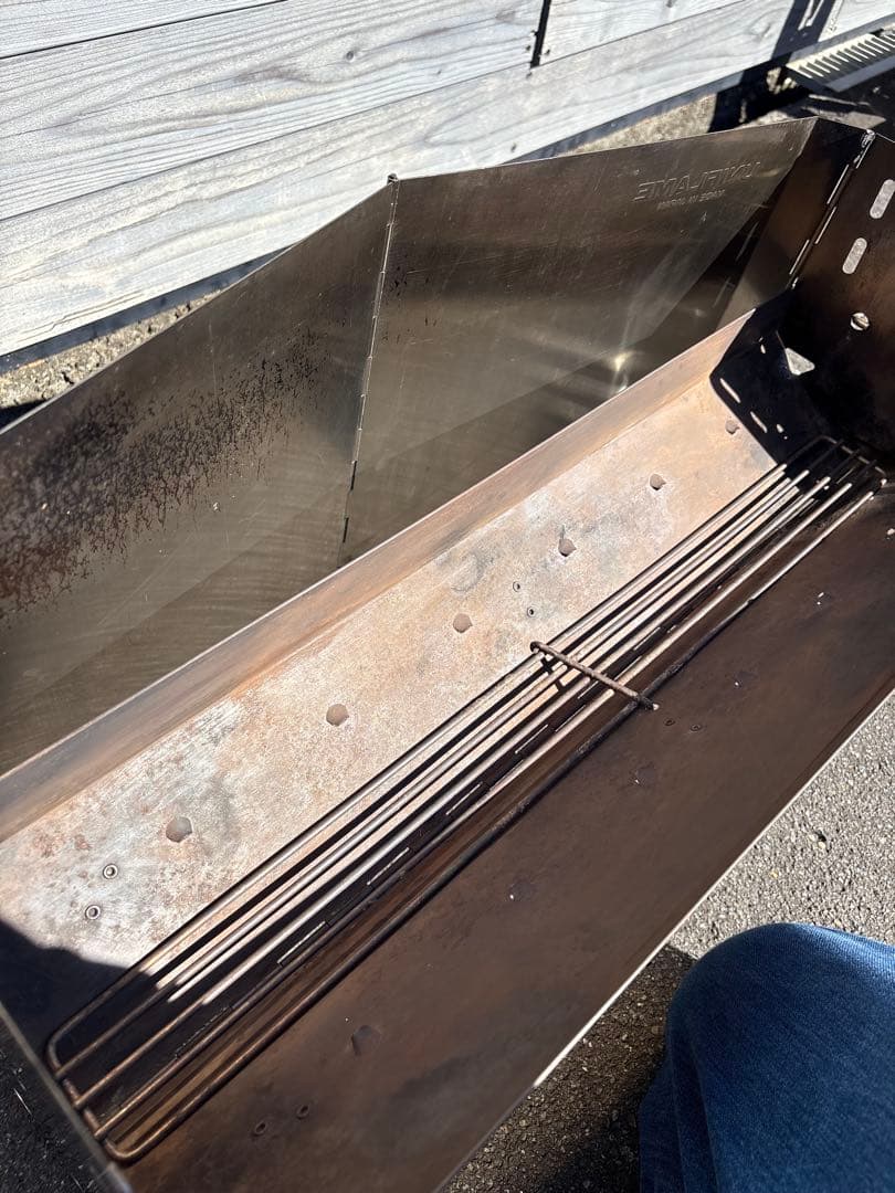 ユニフレーム　薪グリルラージ　収納袋付き