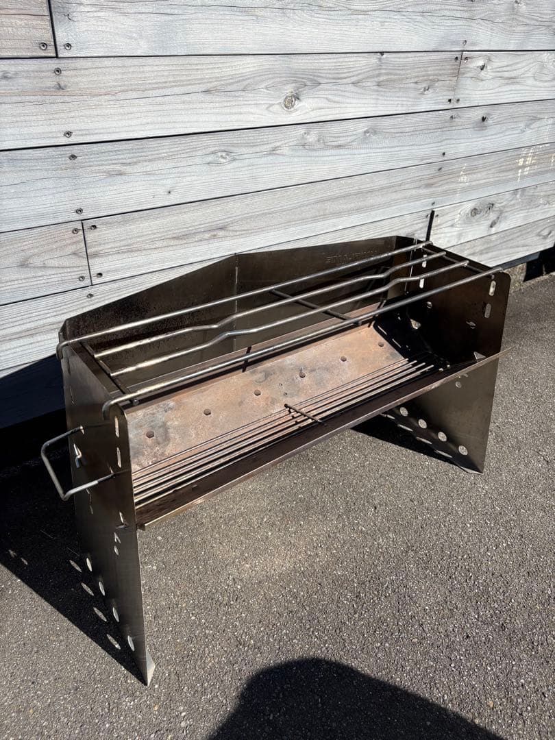 ユニフレーム　薪グリルラージ　収納袋付き