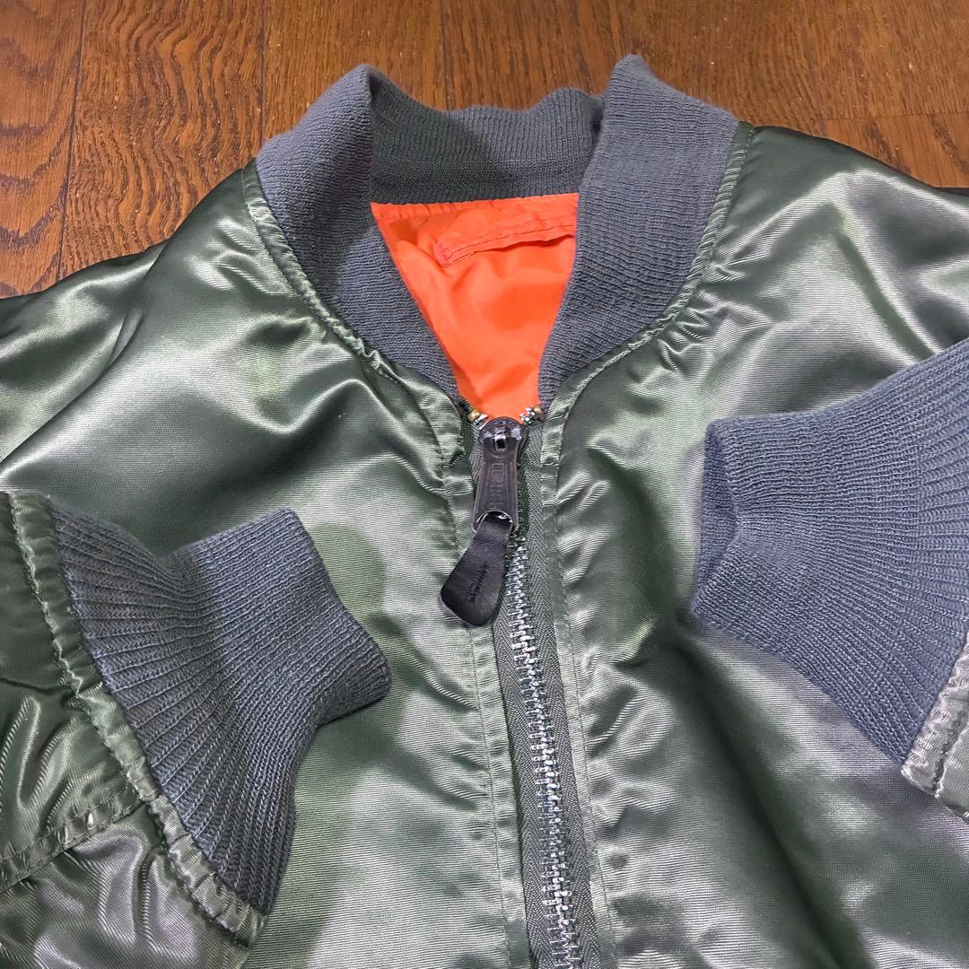 90年代”USA製 CORINTH コリンス MA1 フライトジャケット M