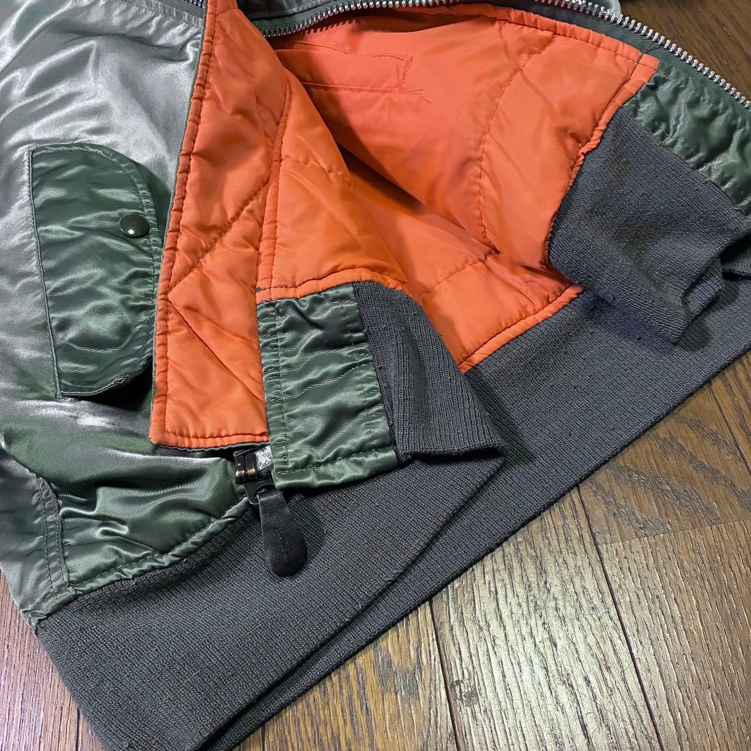 90年代”USA製 CORINTH コリンス MA1 フライトジャケット M