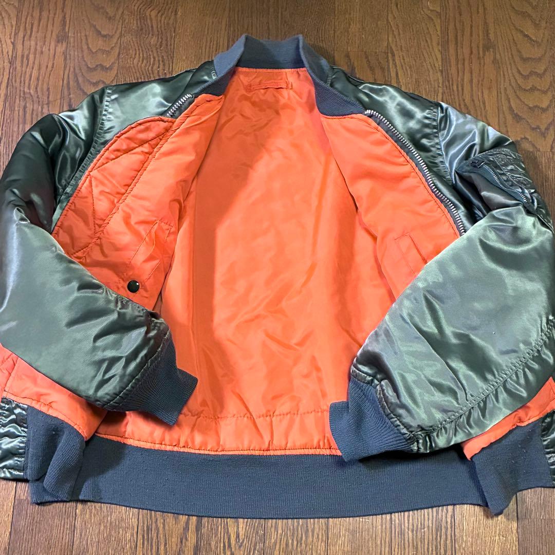 90年代”USA製 CORINTH コリンス MA1 フライトジャケット M