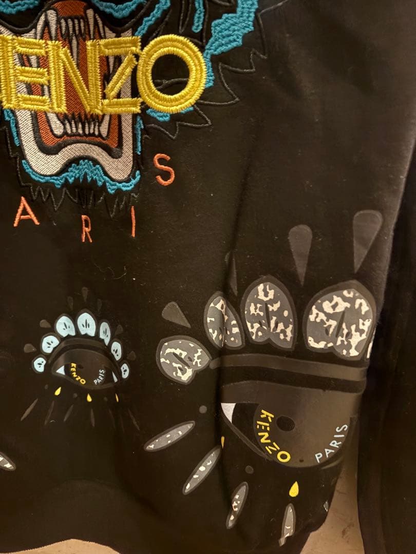 KENZO トラ刺繍 スウェット