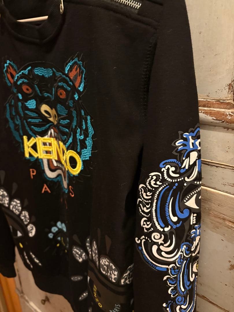 KENZO トラ刺繍 スウェット