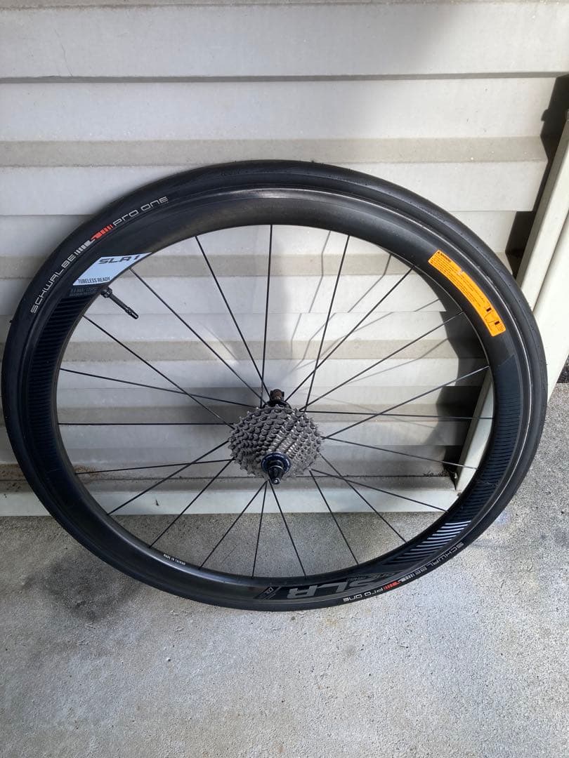 SLR1 カーボンホイール チューブレスタイヤ対応