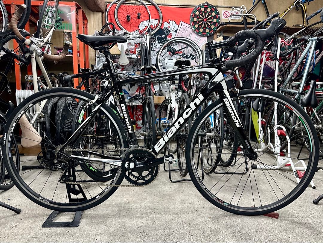 ビアンキ intenso基本分解発送送料無料！完成車配送もご相談ください！