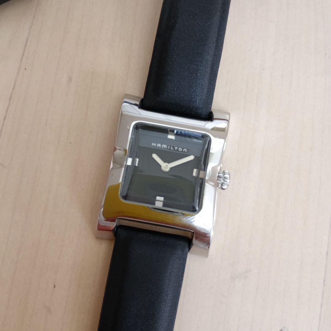 HAMILTON アナログ腕時計 ブラック