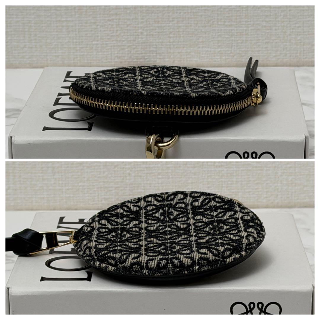 ロエベ リピート アナグラム クッキーチャーム ケース ネイビー