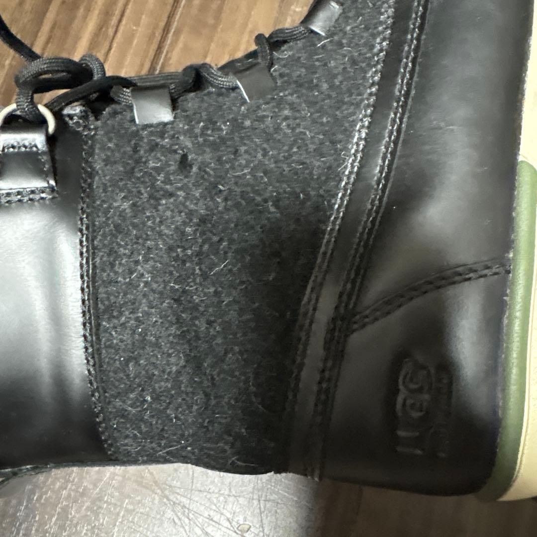 UGG レザー&ファブリックブーツ