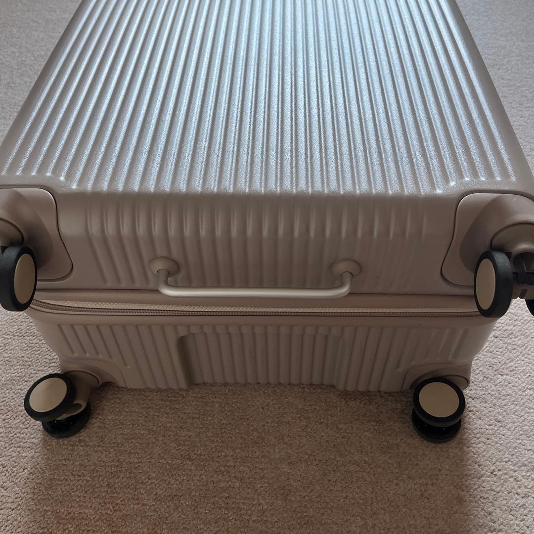 イノベーター スーツケース Lサイズ フロントオープン 92L ストッパー付き