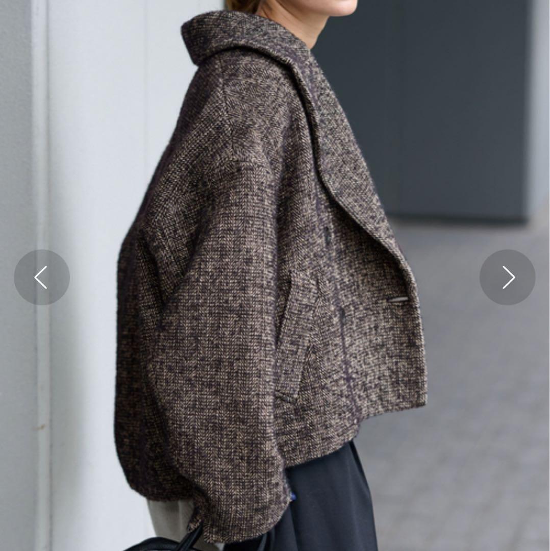 値下げ【FRAMEWORK 】TWEEDショートコート