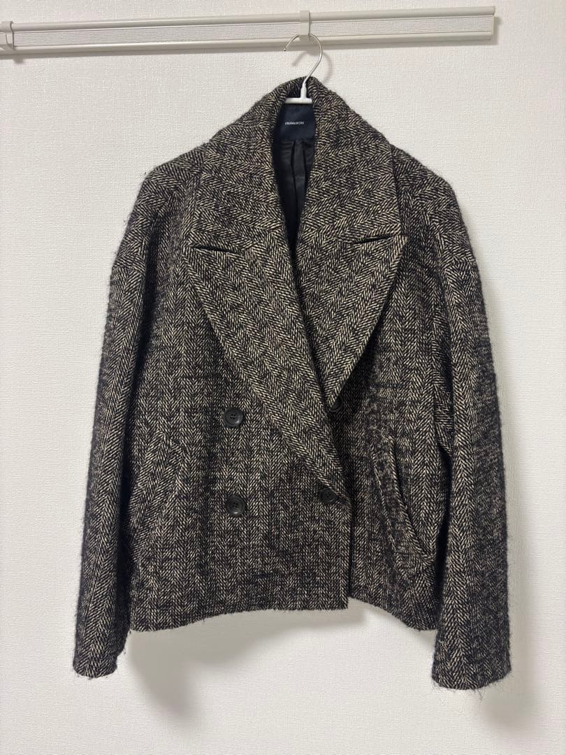 値下げ【FRAMEWORK 】TWEEDショートコート