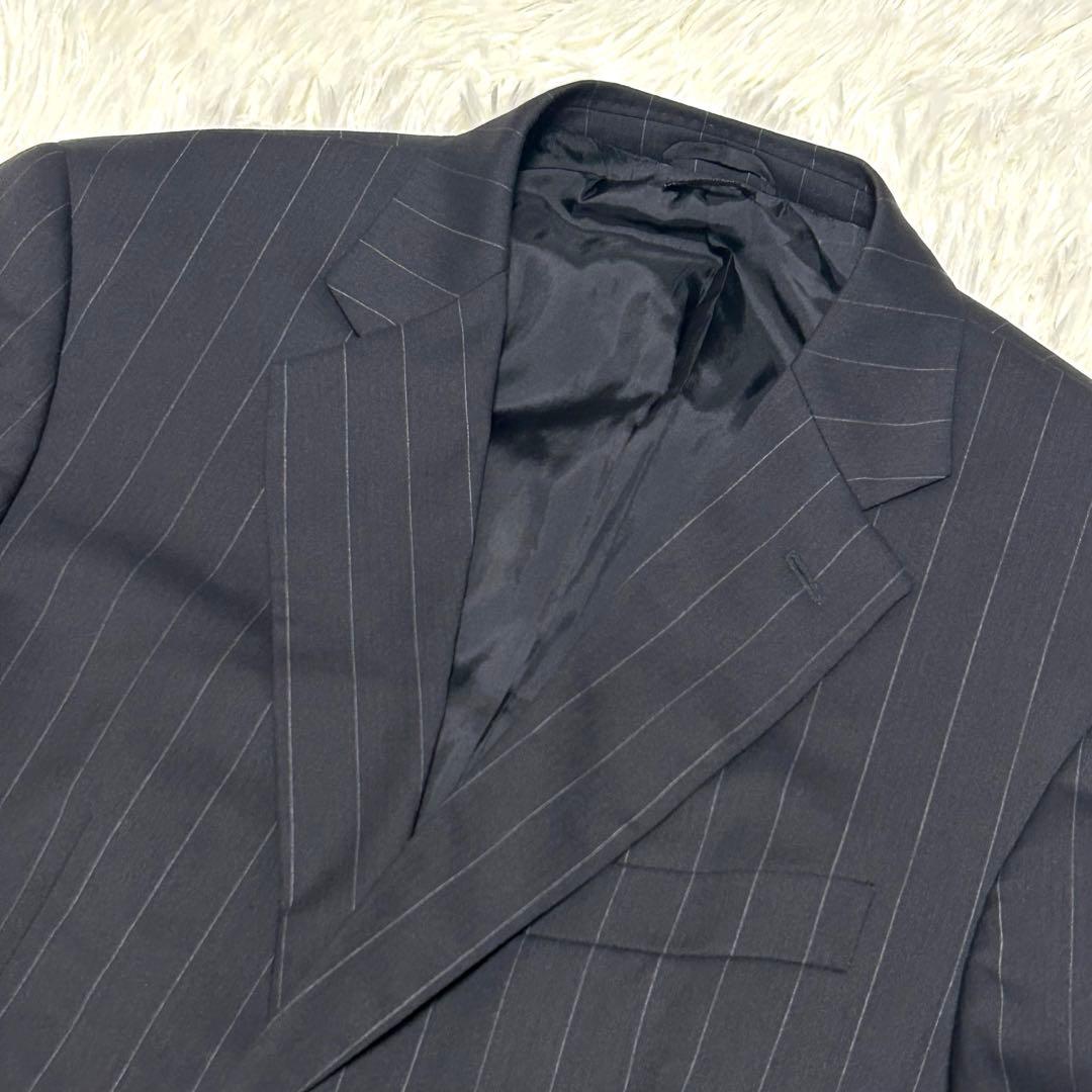 美品　ジョルジオアルマーニ　スーツセットアップ　48 チャコールグレー系