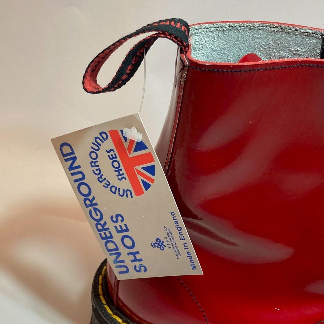 新品タグ付⭐︎英国　UNDER GROUND ホールブーツ　UK6