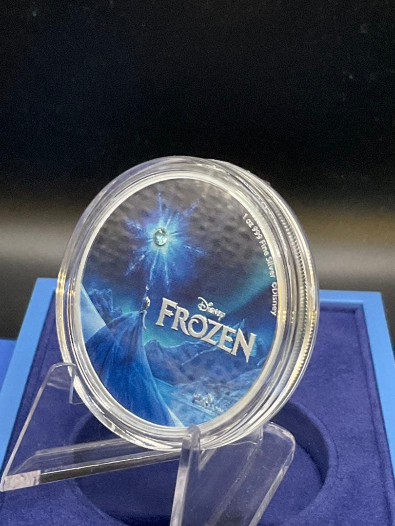 2023年ディズニー・フローズン10周年記念　エルサ　1オンス　プルーフ銀貨