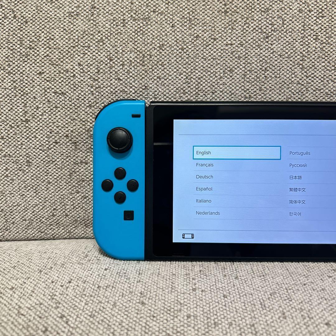 yuki Nintendo Switch 本体 ネオンブルー/レッド 美品