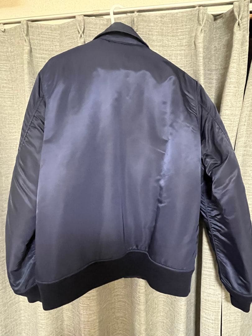 ワコマリア wacko maria MA-1 フライトジャケット ネイビー