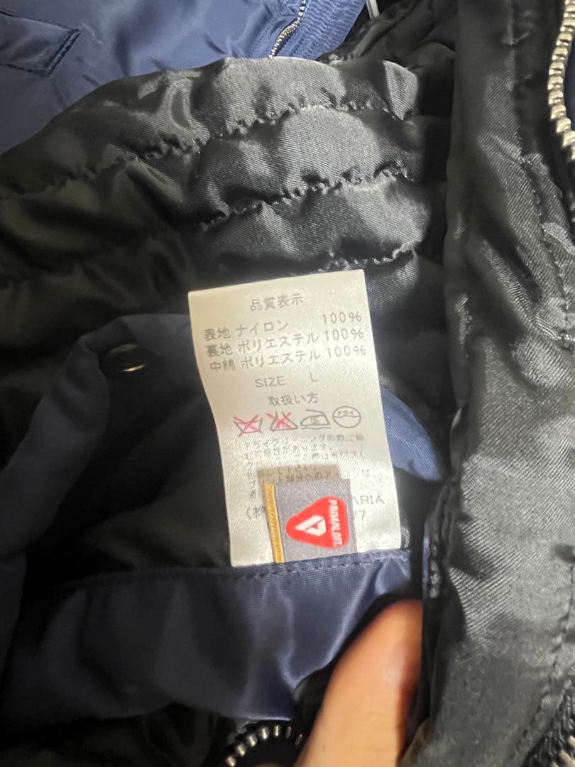 ワコマリア wacko maria MA-1 フライトジャケット ネイビー