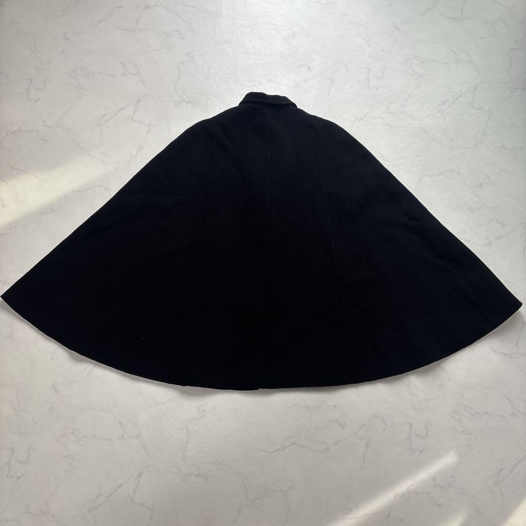 【極美品】Theory セオリー ケープ ポンチョ コート ウール 2way