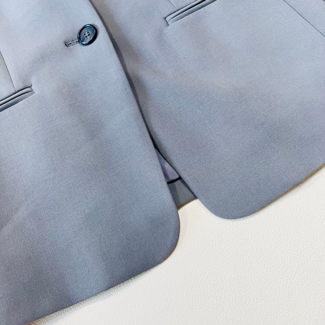 極美品　2023 PLST　洗濯可　ウォームリザーブカラーレスジャケット