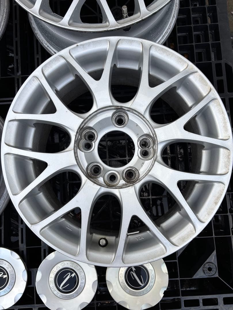 週末値下げ送料込☆ブリジストン☆RAG・TIMEアルミホイール ＊15インチ