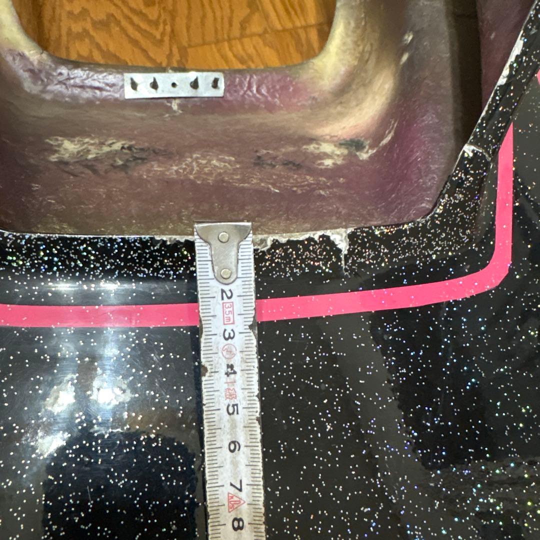 当時物カワサキゼファー用ラメラメ延長テールカウル暴走族旧車會90年代お祭り仕様、