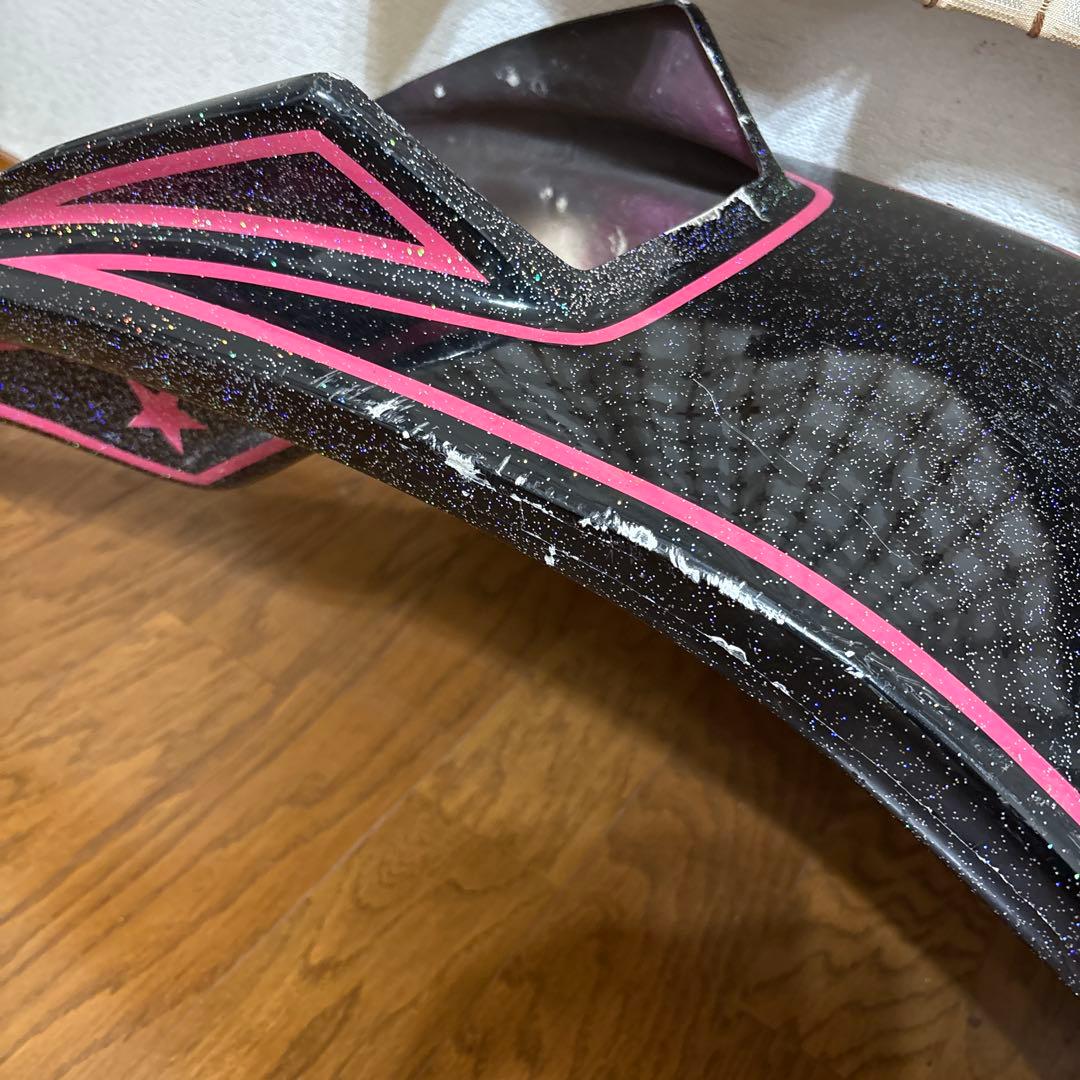 当時物カワサキゼファー用ラメラメ延長テールカウル暴走族旧車會90年代お祭り仕様、