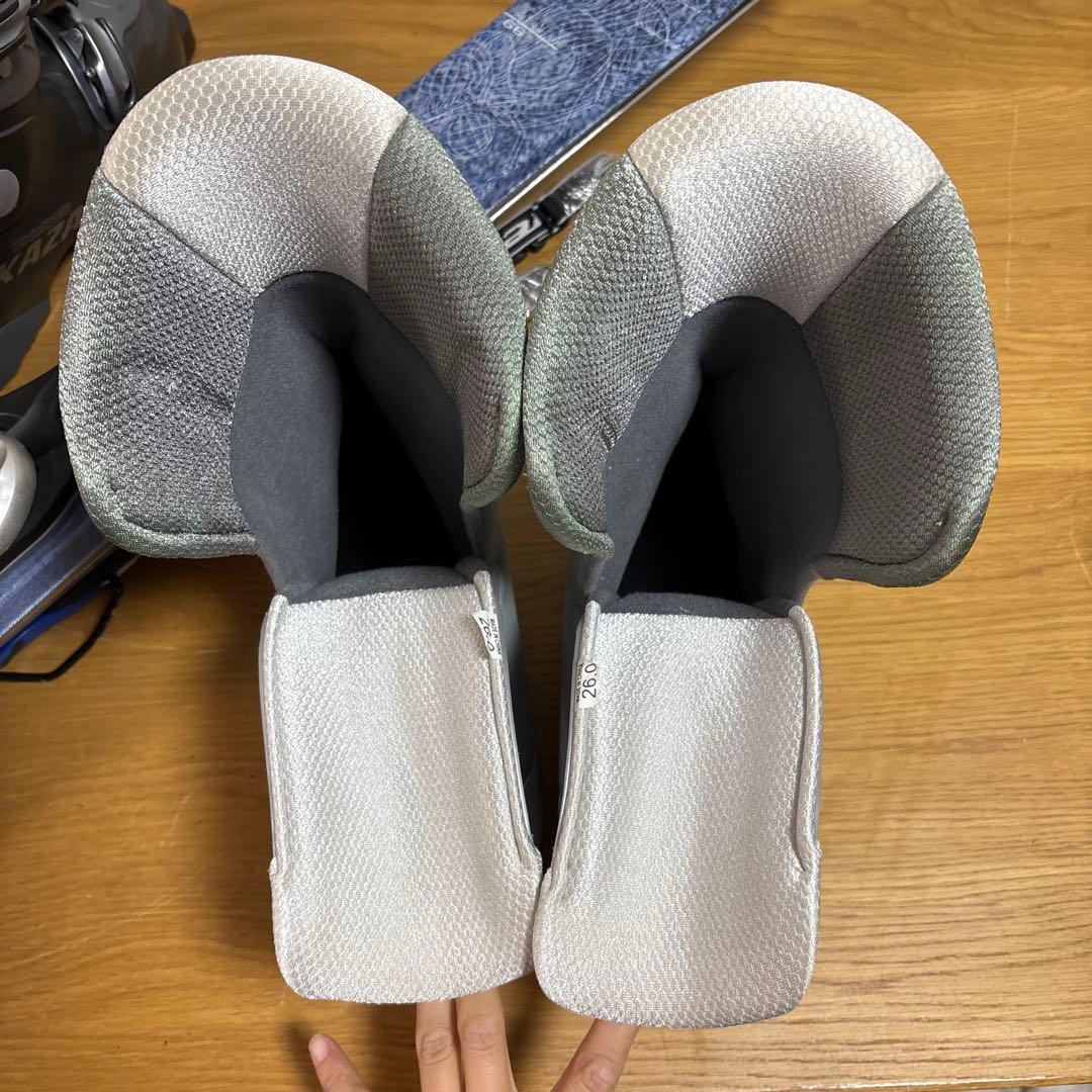 メンズ　ショートスキー　ファンスキーセット　elan 26cmブーツ付