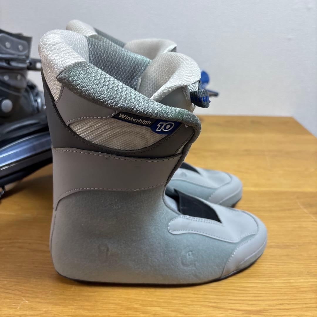 メンズ　ショートスキー　ファンスキーセット　elan 26cmブーツ付