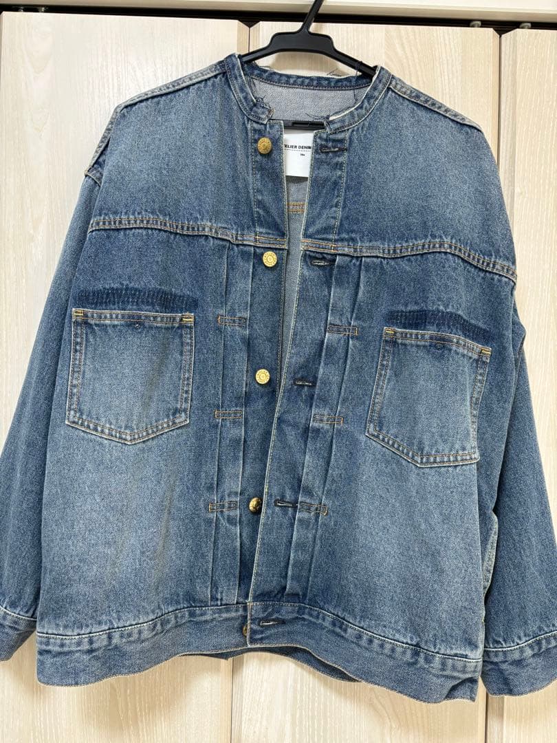 イエナ　リメイクルーズデニムジャケット 36