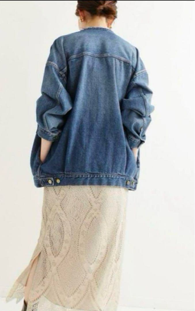 イエナ　リメイクルーズデニムジャケット 36