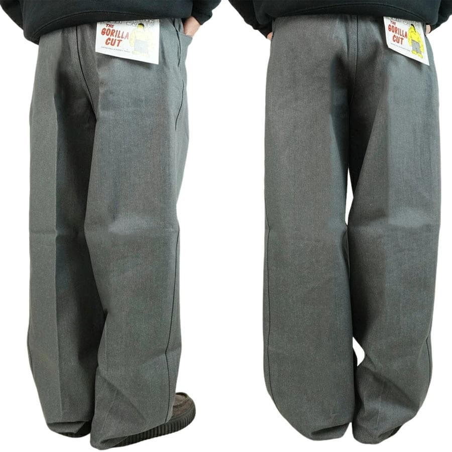 新品W34ベンデイビスbendavisゴリラカットチャコールデニムワークパンツ