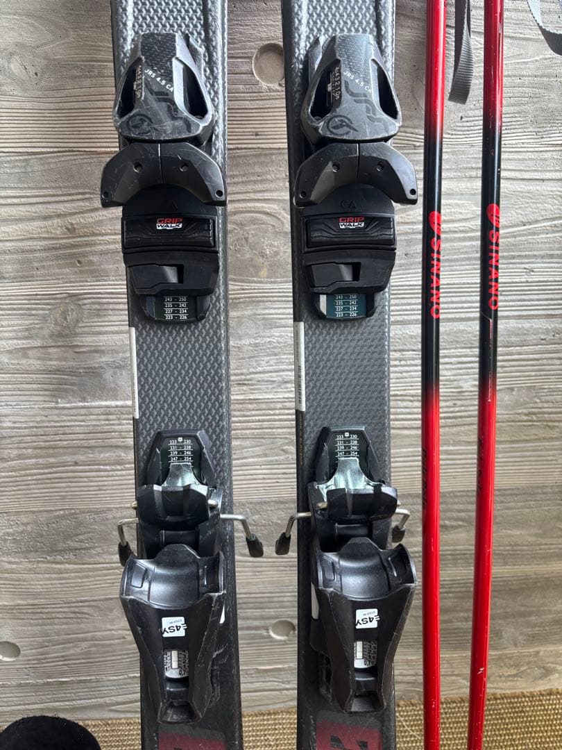 STREULE フルパワーキャップロッカー 120cm スキー板セット　キッズ用