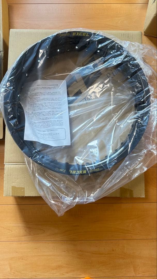 EXCELリムF19インチ&EXCELリムR18インチ&シンコーRタイヤ