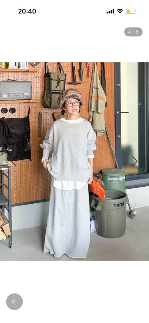 ◾︎niko and…◾︎ erinko 大人なセットアップ◾︎Longサイズ◾︎