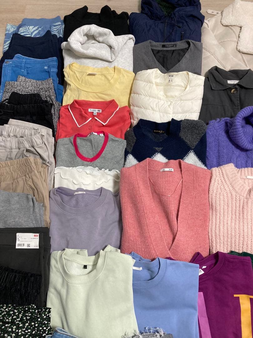 レディース服　まとめ売り☆トップス　ワンピース　パンツ　L Lサイズ☆