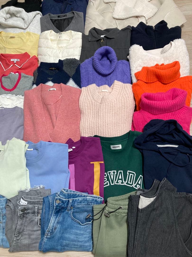 レディース服　まとめ売り☆トップス　ワンピース　パンツ　L Lサイズ☆