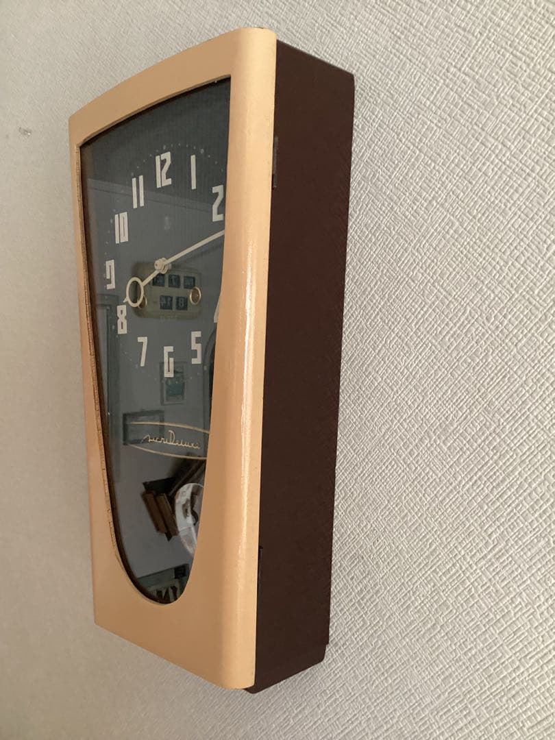 愛知(AichiDelux)時計ゼンマイ式振り子時計　昭和30年代