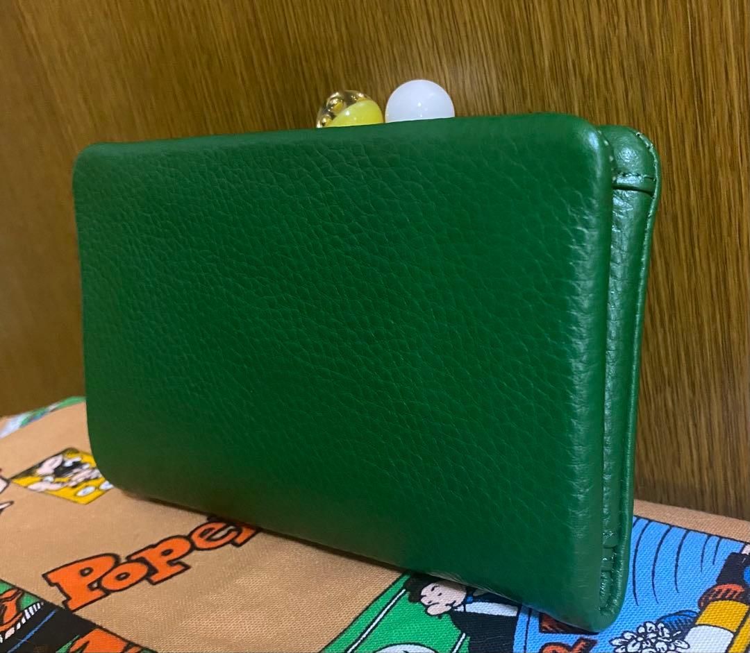 未使用ear PAPILLONNER イアパピヨネ がま口折り財布