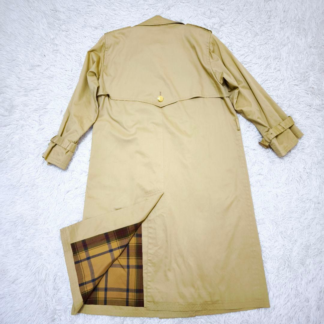 【希少】Yves Saint Laurent 金ボタントレンチコート ベージュM
