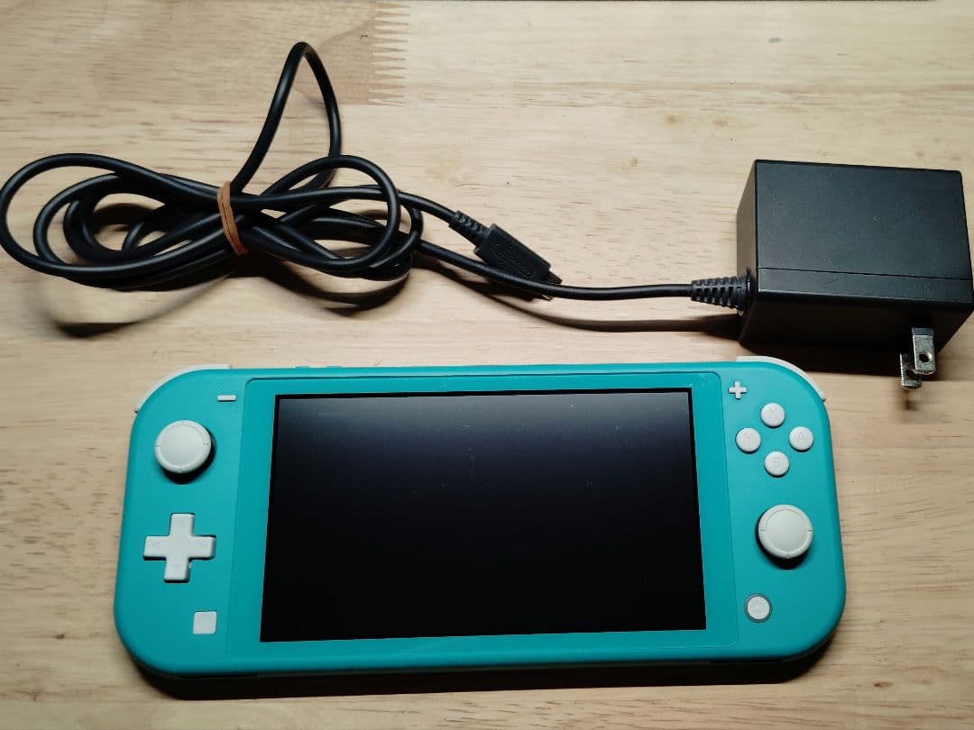 Nintendo Switch Lite ターコイズ 充電器付き 動作品