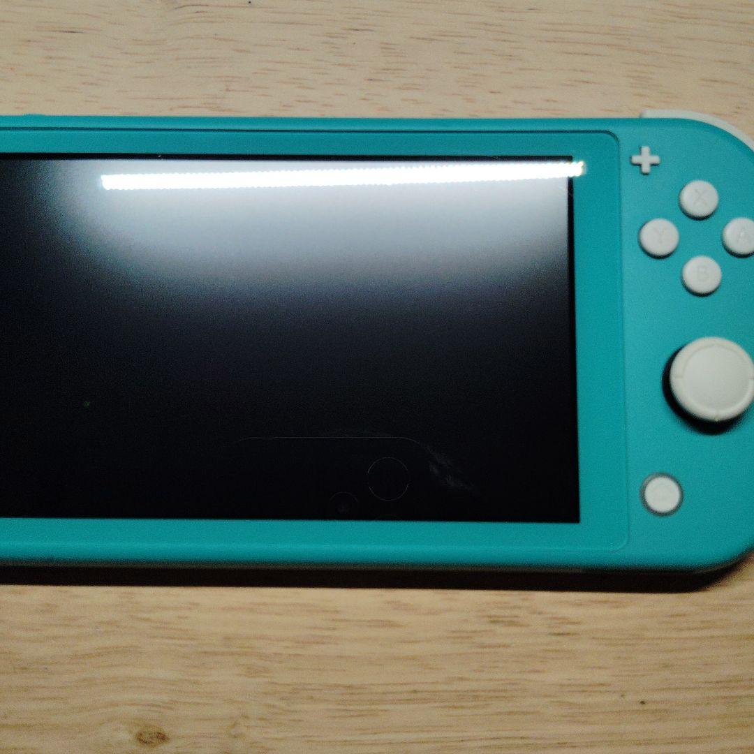 Nintendo Switch Lite ターコイズ 充電器付き 動作品