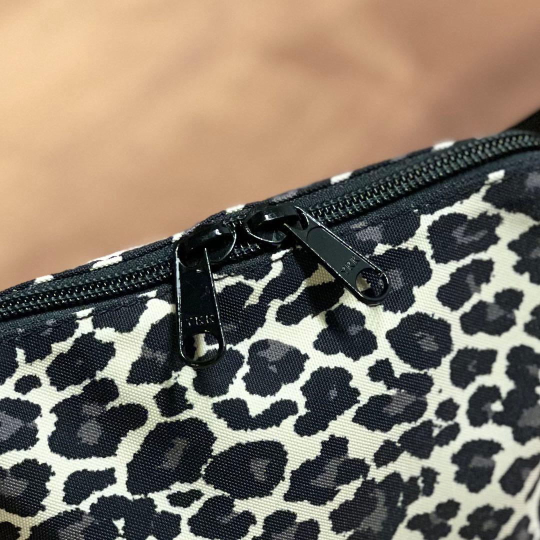 美品 エルベシャプリエ グリーンレーベル別注 ミニ ショルダーバッグ ヒョウ柄