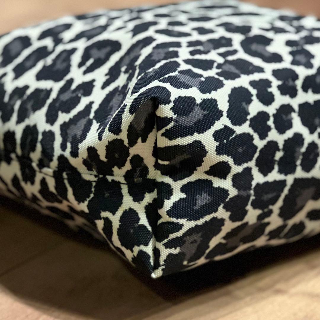 美品 エルベシャプリエ グリーンレーベル別注 ミニ ショルダーバッグ ヒョウ柄