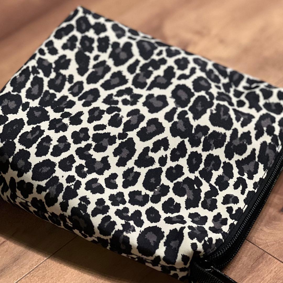 美品 エルベシャプリエ グリーンレーベル別注 ミニ ショルダーバッグ ヒョウ柄