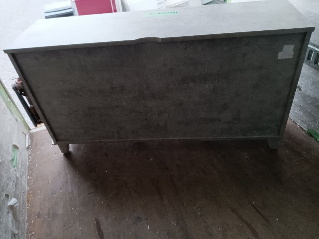 SHO 様大阪配送込リヨン サイドボード 120 (コンクリートグレー)