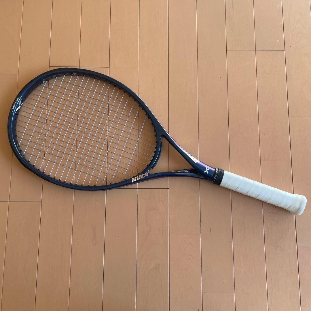 Prince X 100 硬式テニスラケット ケース付き