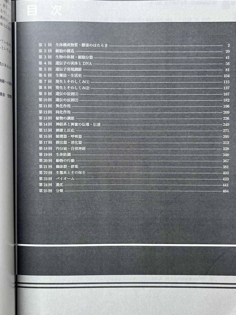 鉄緑会 入試生物基礎問題集【新課程版】