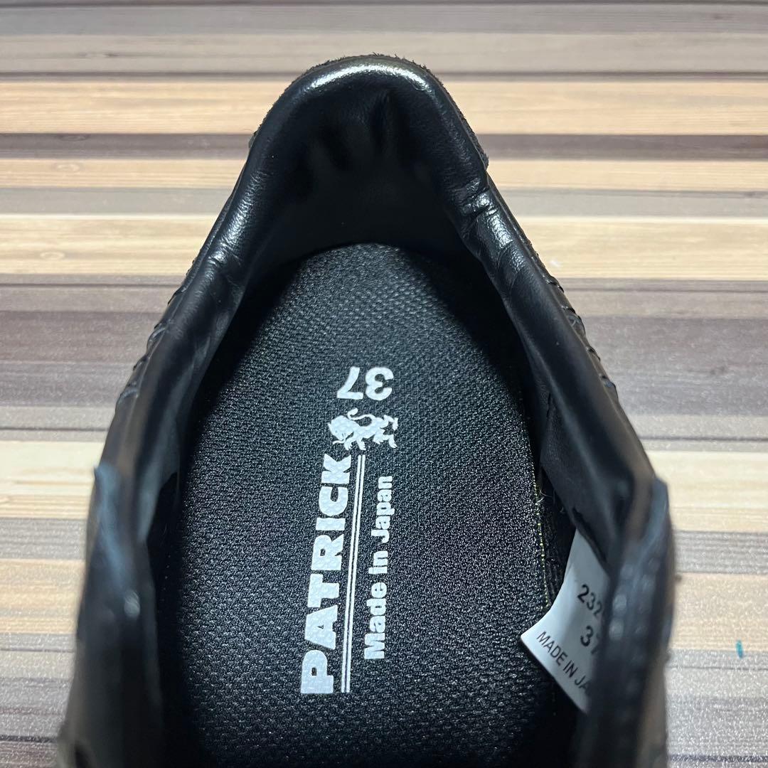 パトリック アイリス ブラック レザー 37(23.5cm)