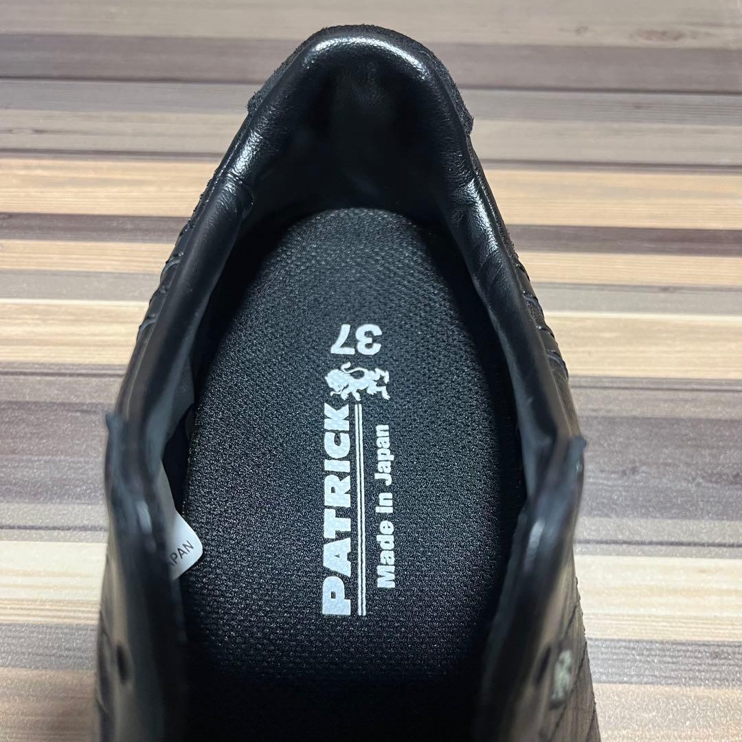 パトリック アイリス ブラック レザー 37(23.5cm)