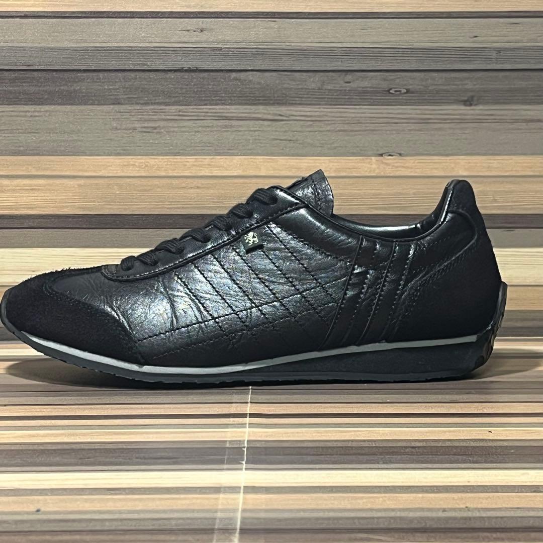 パトリック アイリス ブラック レザー 37(23.5cm)